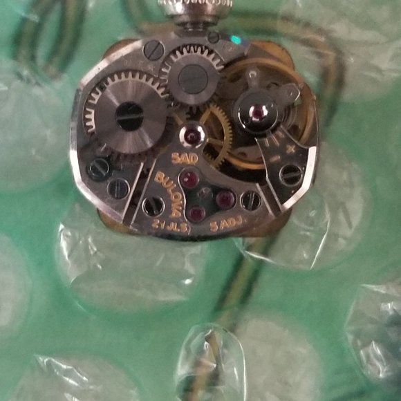 1959 Bulova 10k gf Watch with diamond accents main image 6